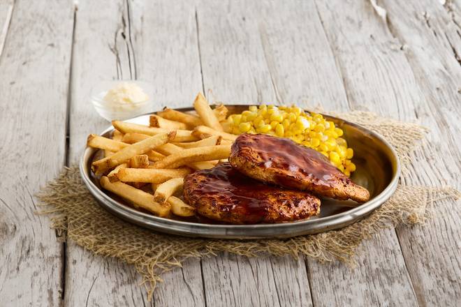 BBQ Chicken Dinner, double