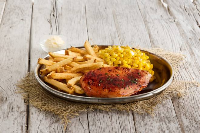 Bourbon Glazed Chicken, single