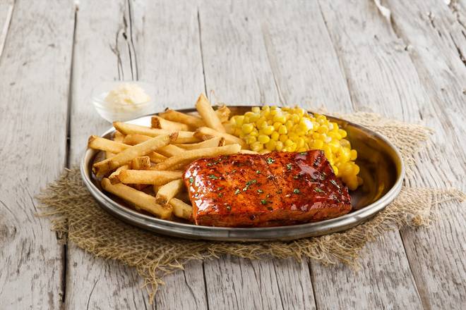 Bourbon Glazed Salmon