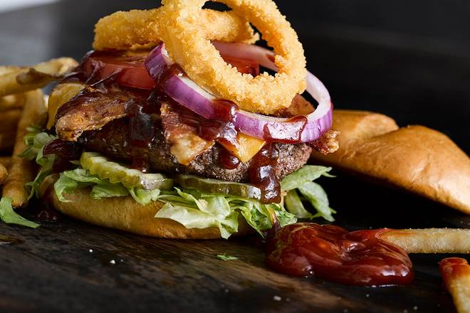 Loaded BBQ Burger*