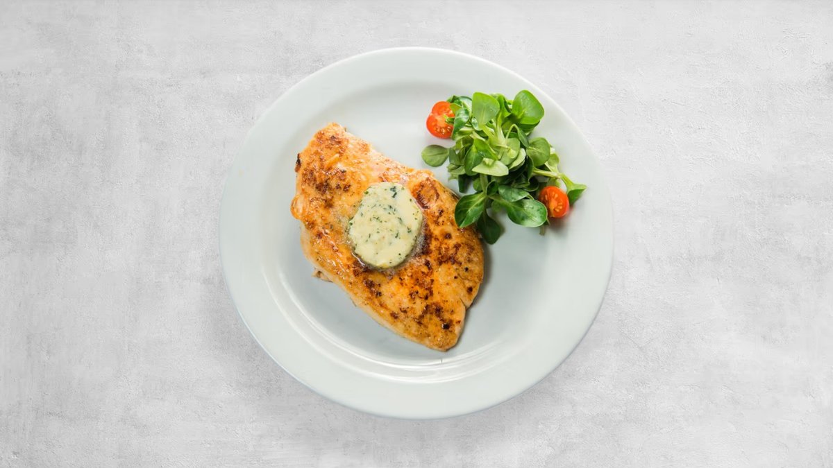 Kurací steak so syrovou omáčkou