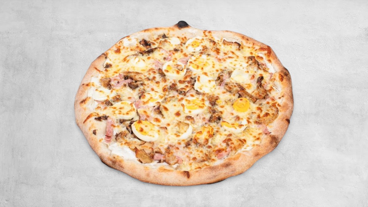 Pizza Carbonara