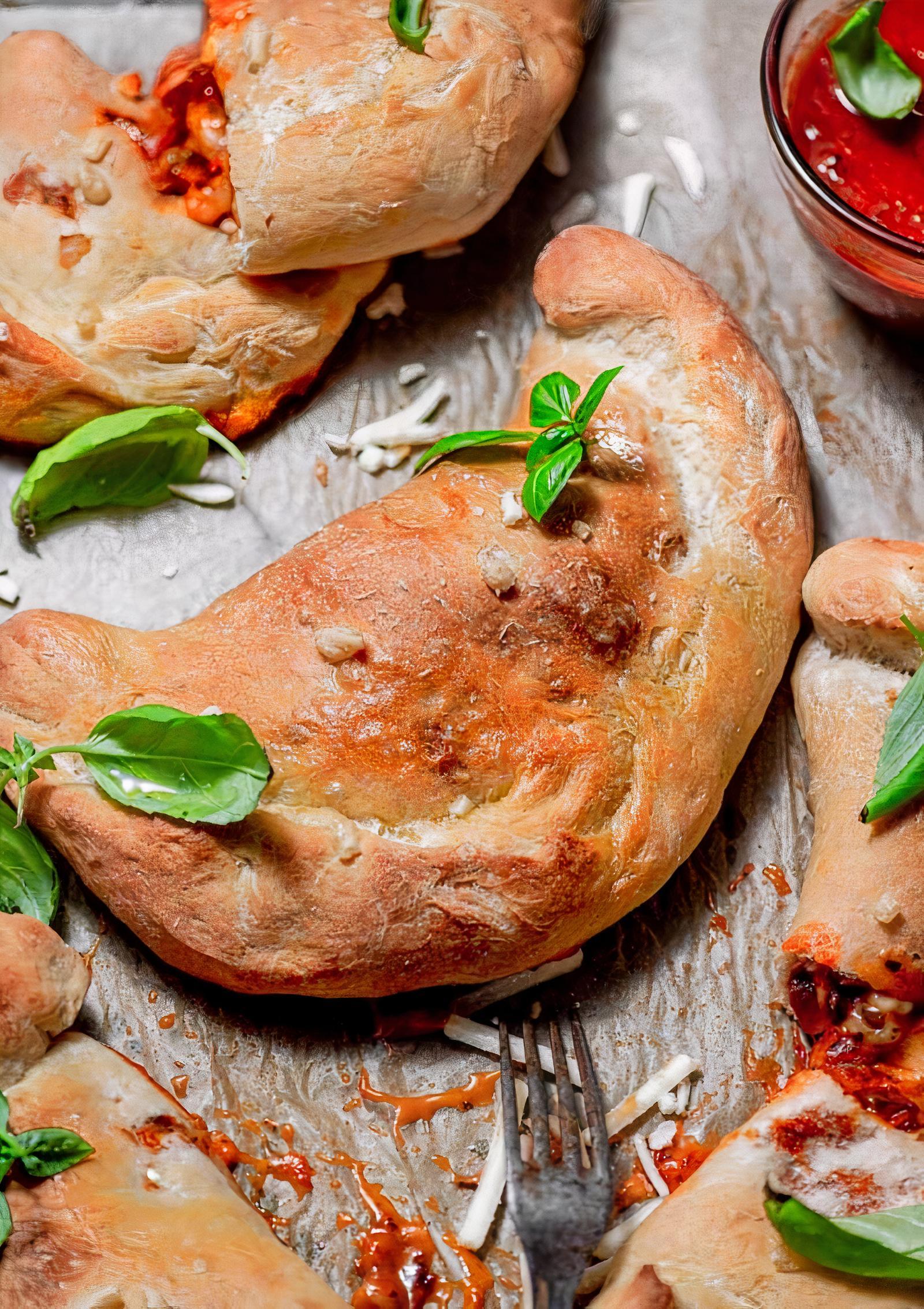Buffalo Chicken Calzones