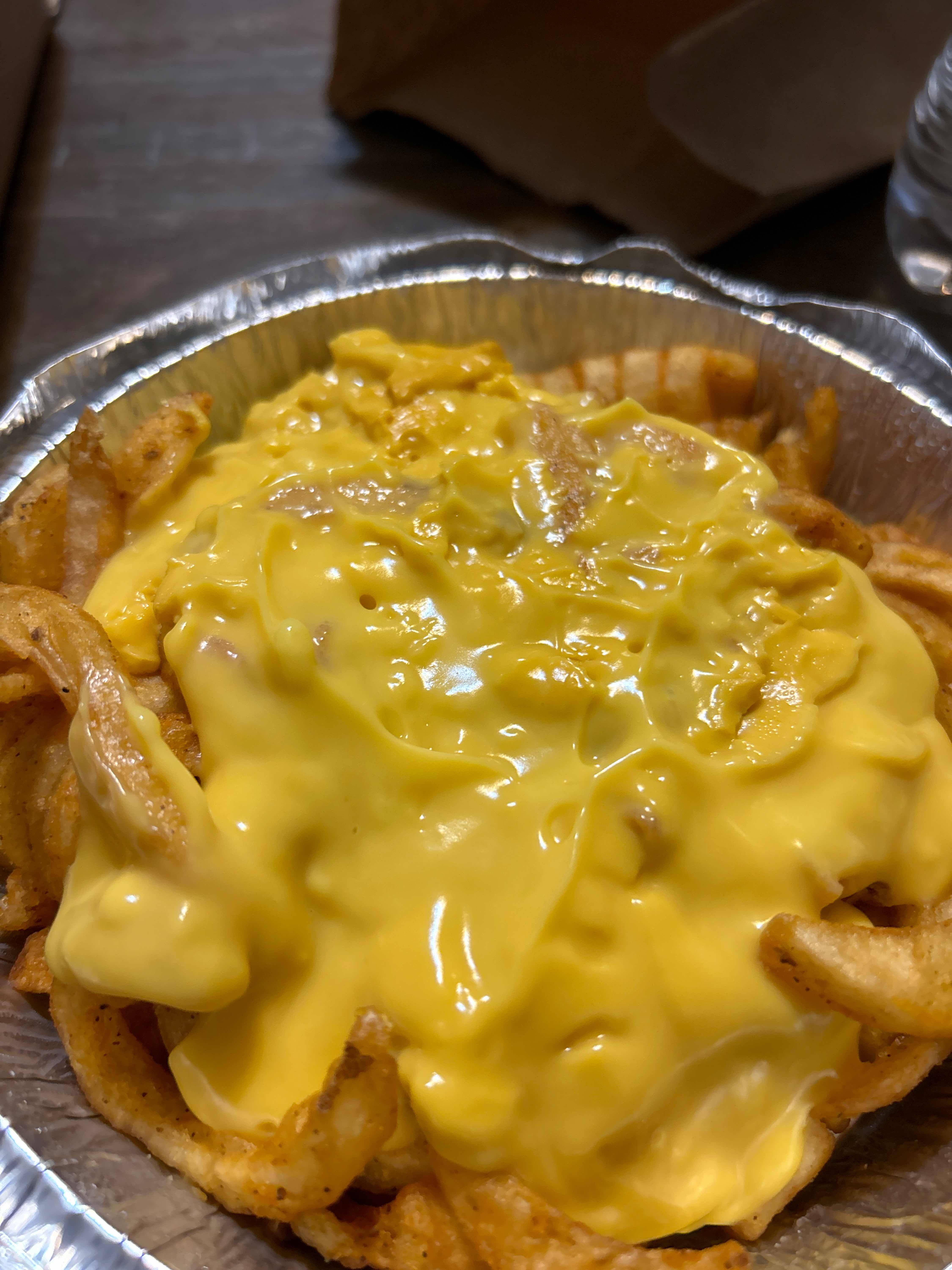 Curly Fries with Cheese