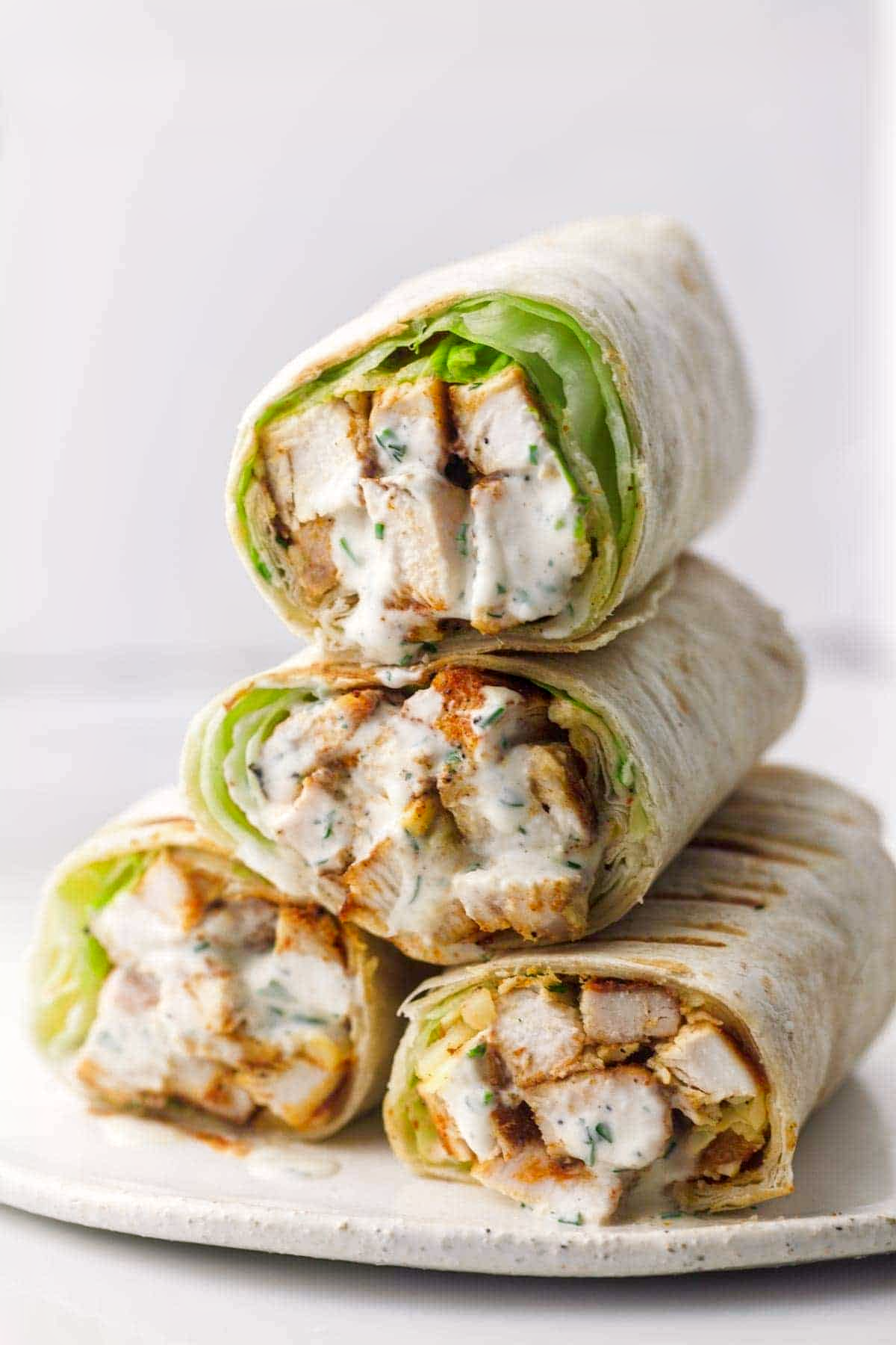 Deluxe Grilled Chicken Wrap