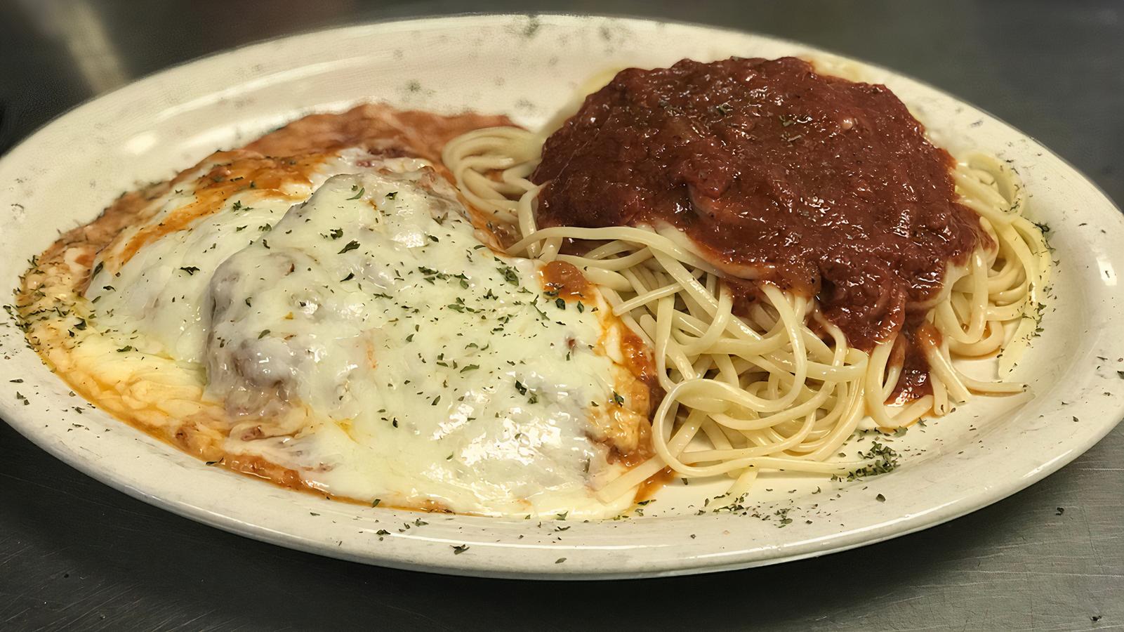 Eggplant Parmigiana Hot Grinder