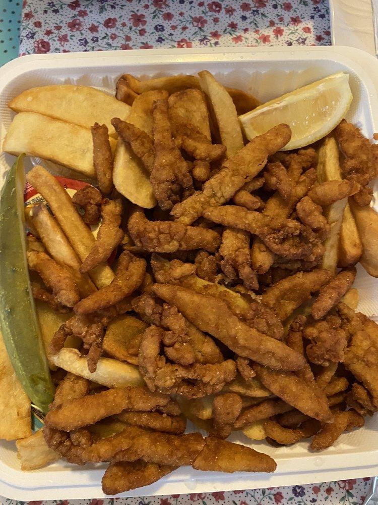 FRIED CLAMS  DINNER