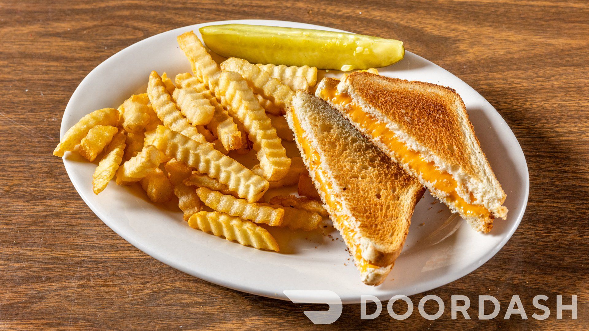 Jr. Grilled Cheese and Fries