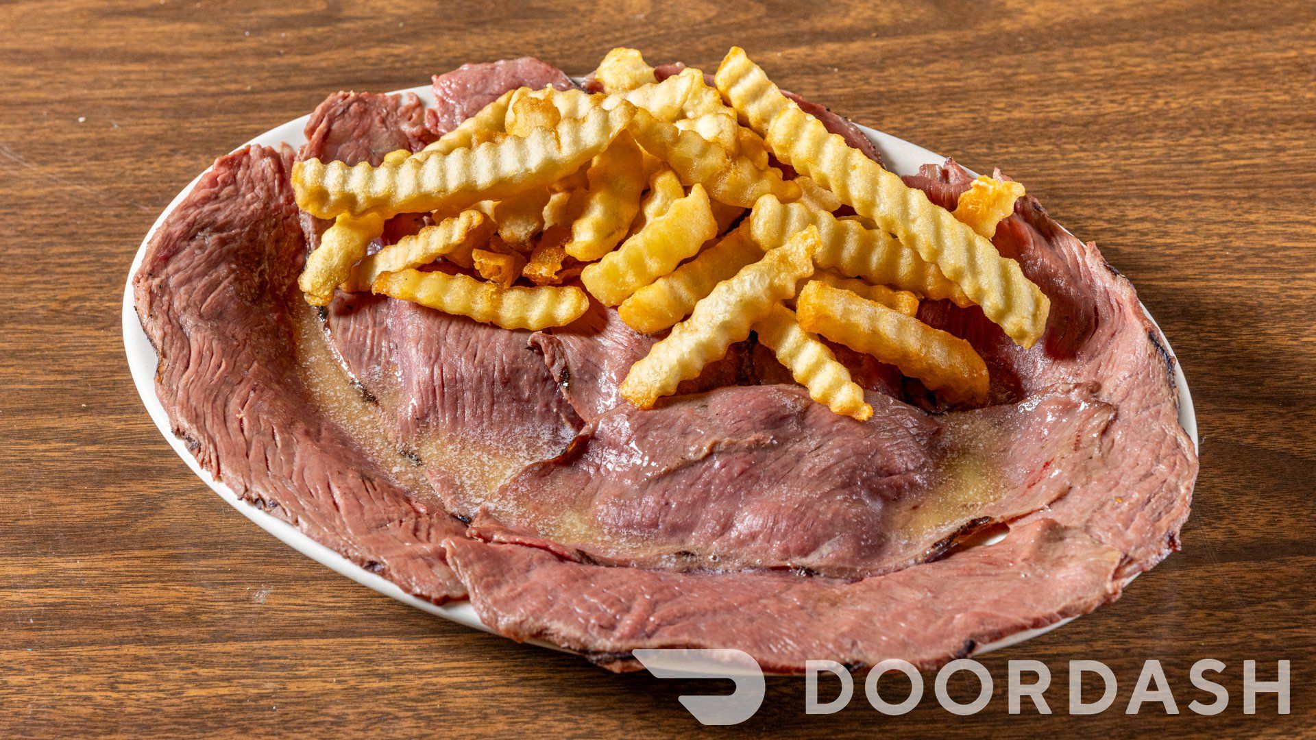 Jr. Sliced Steak and Fries