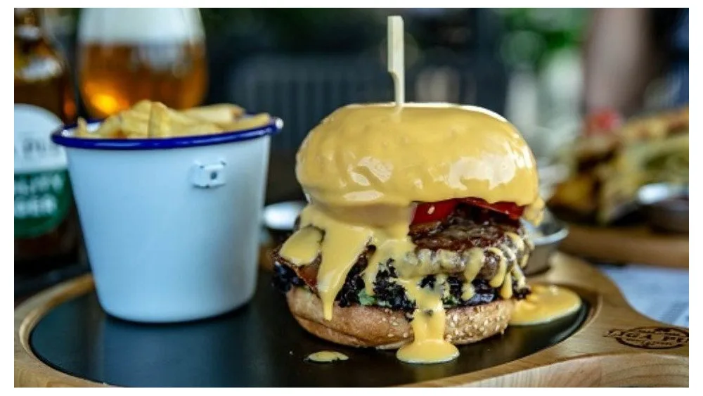 Čedar burger