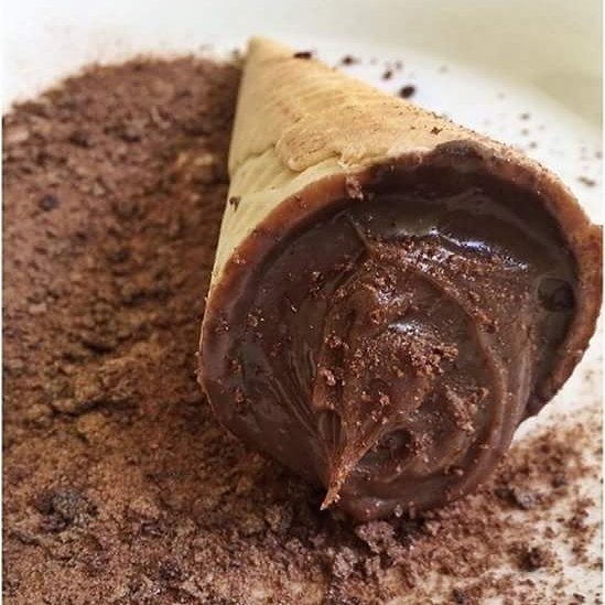 Cone Recheado Ovomaltine