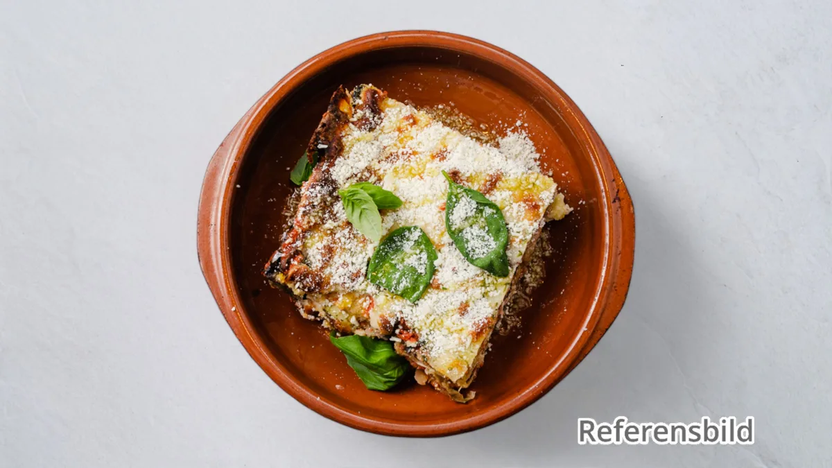 Lilla Pixels Vegetariska Lasagne