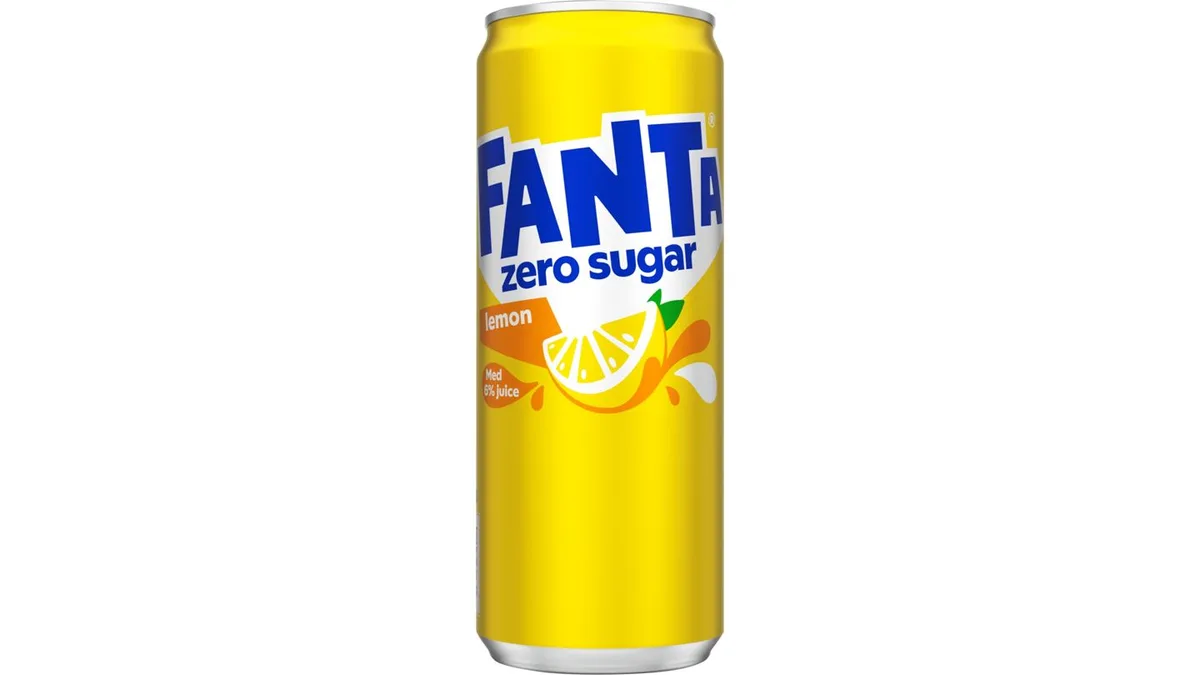Fanta Lemon Zero 33 cl