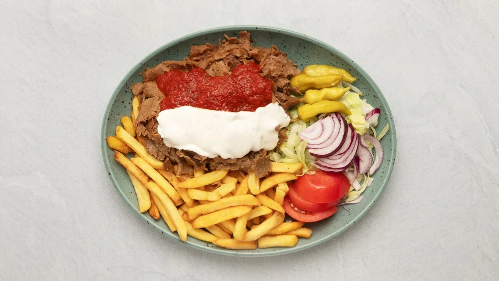 Kebabtallrik + Dryck