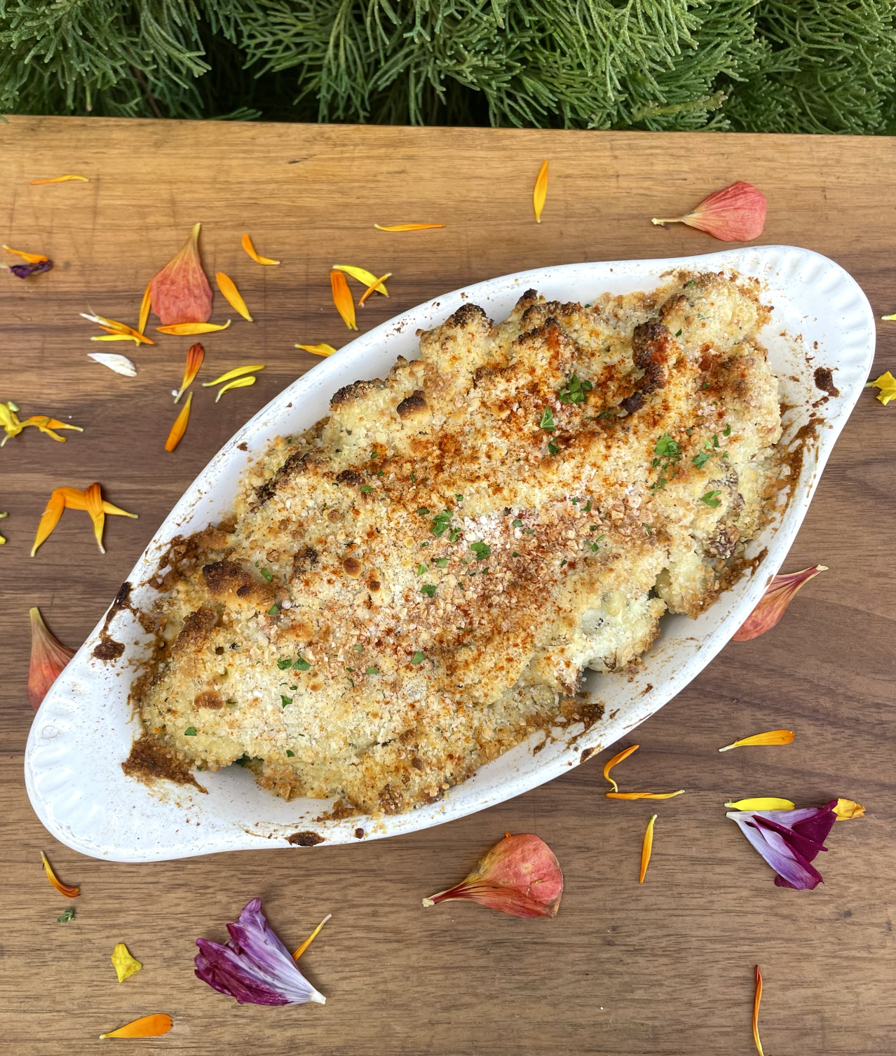 Cauliflower Gratin