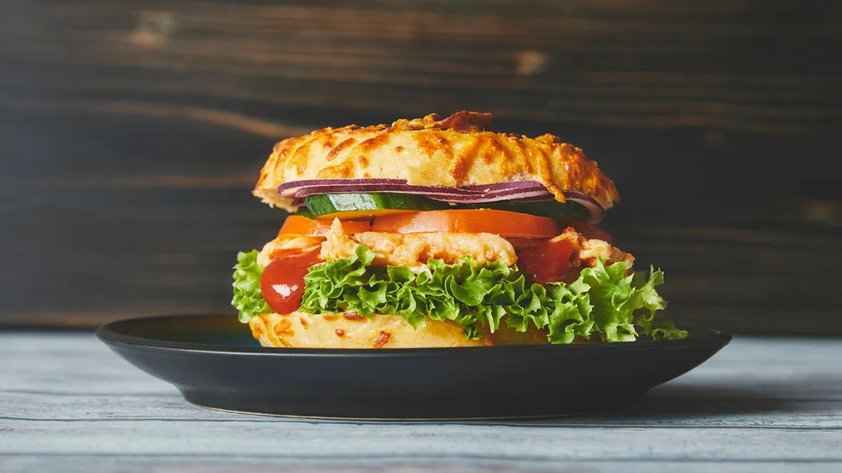 Spicy bagel