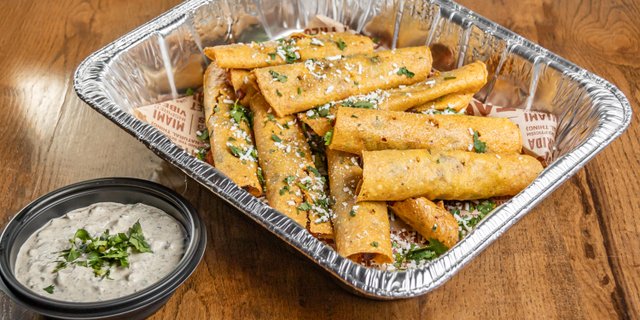 Flautas Platter
