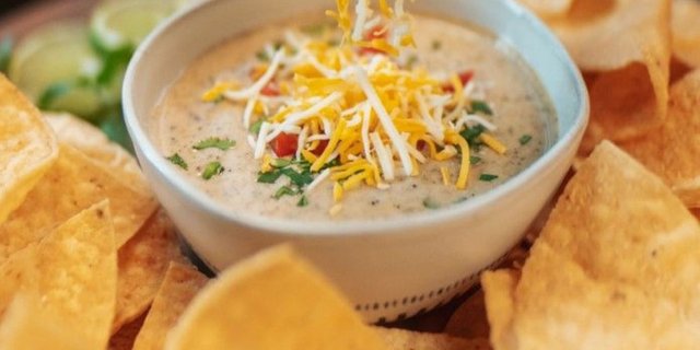Individual Chips and Queso