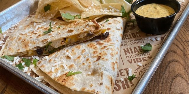 Large Quesadilla Platter