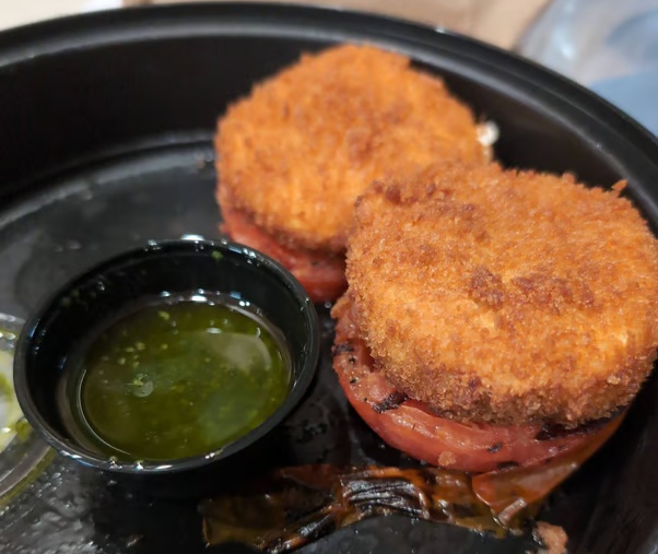 Panko Mozzarella Caprese