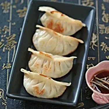 Fried Gyoza - Homemade