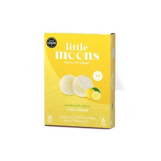 LITTLE MOONS Yuzu and Lemon Mochi 192g