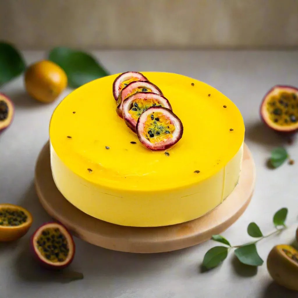 Passionfruit Mousse Cheesecake GLUTEN-FREE