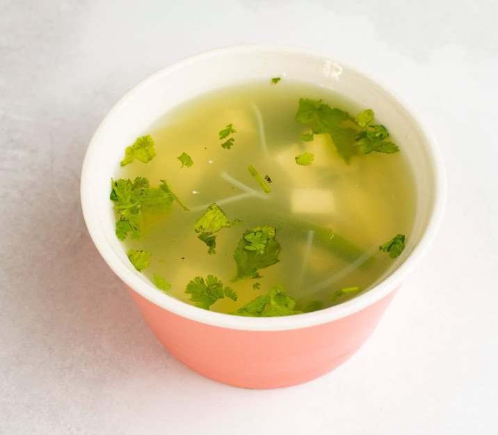 Tofu soup