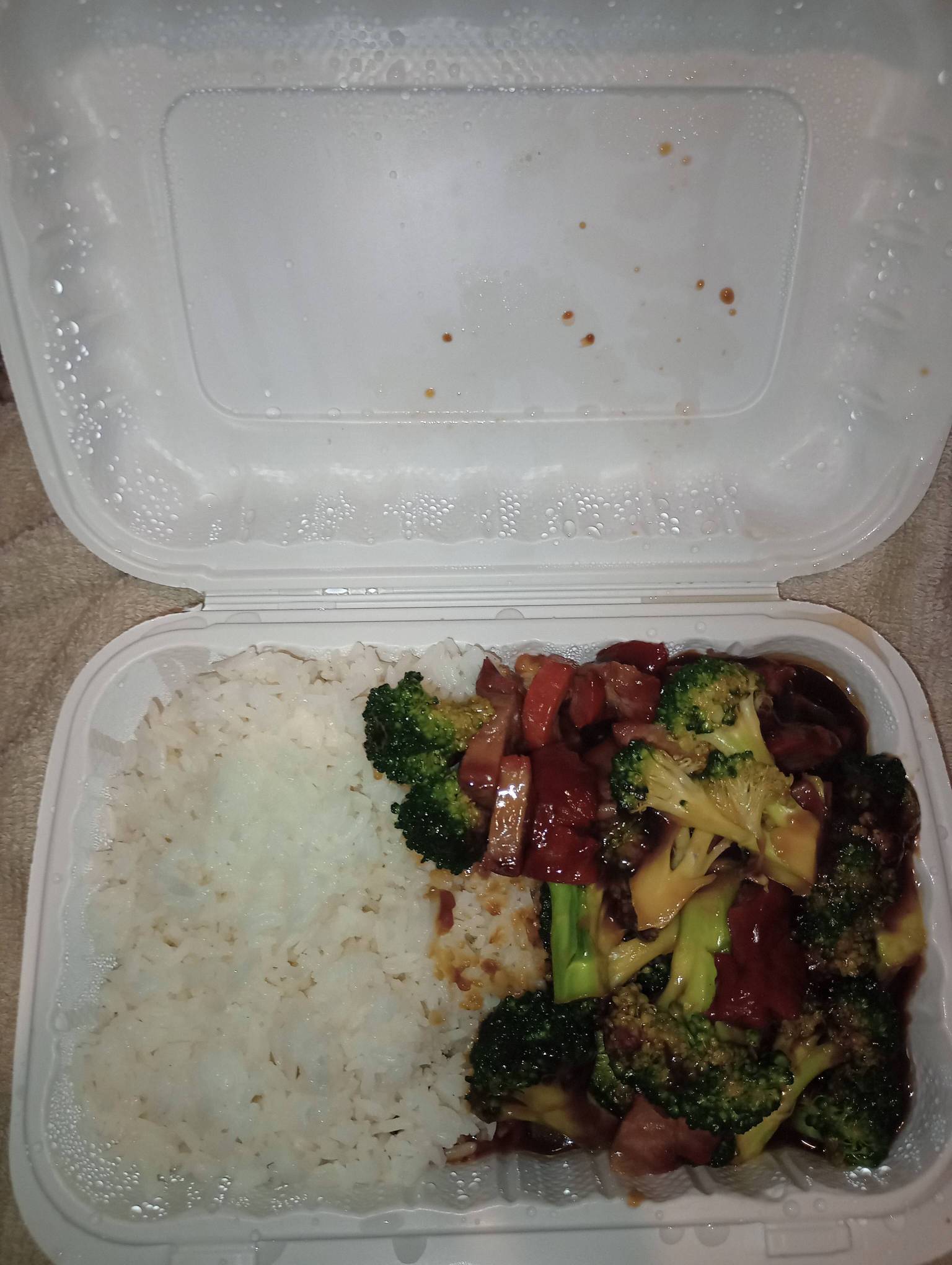Roast Pork with Broccoli