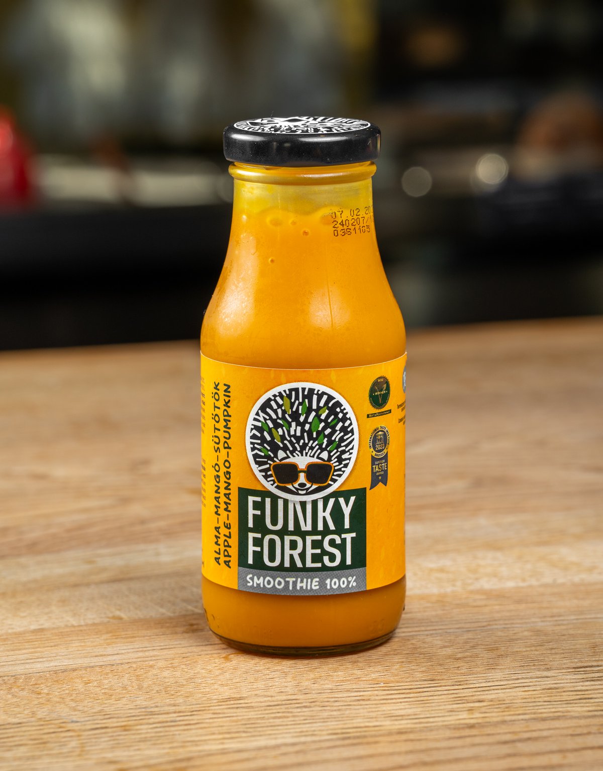 FUNKY FOREST 100%-OS PRÉSLÉ, ALMA-MANGÓ-SÜTŐTÖK 330 ML