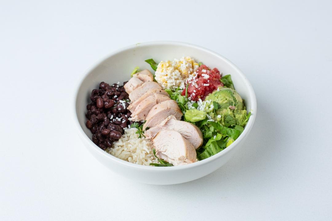 Burrito Bowl w/ Smoked Chicken