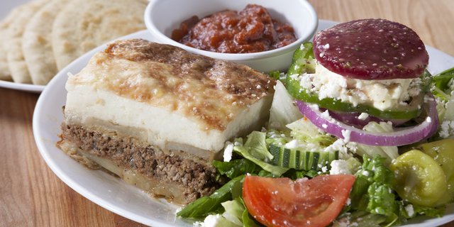 Moussaka Tray