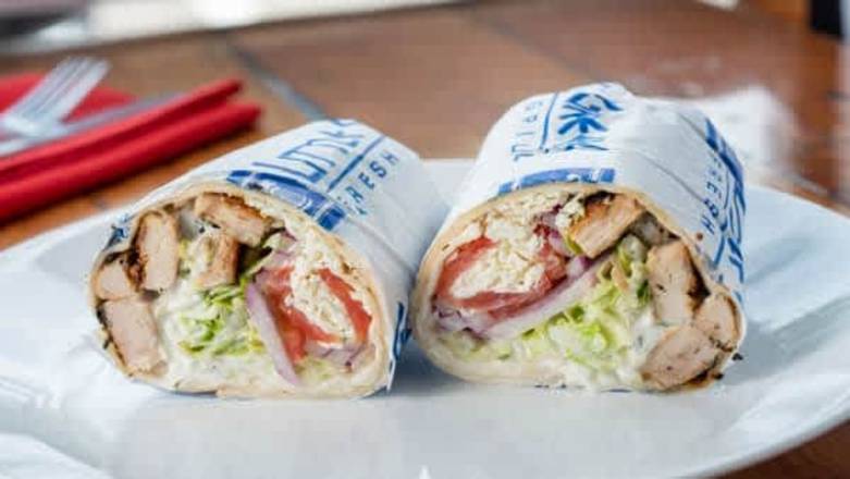 Greek Chicken Wrap