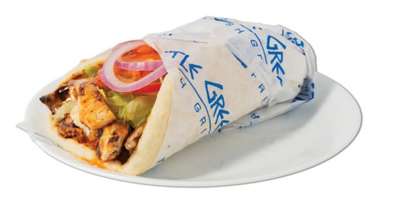 Hot Honey Chicken Pita
