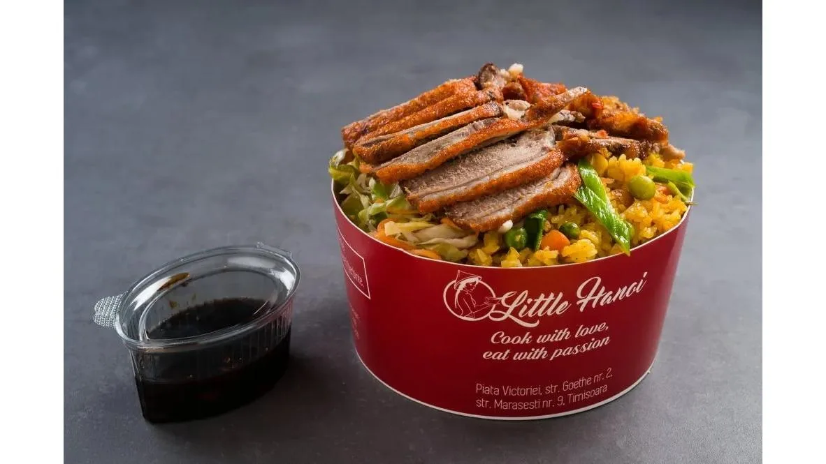 Com Rang Salat Vit - Rata crocanta cu salata de varza