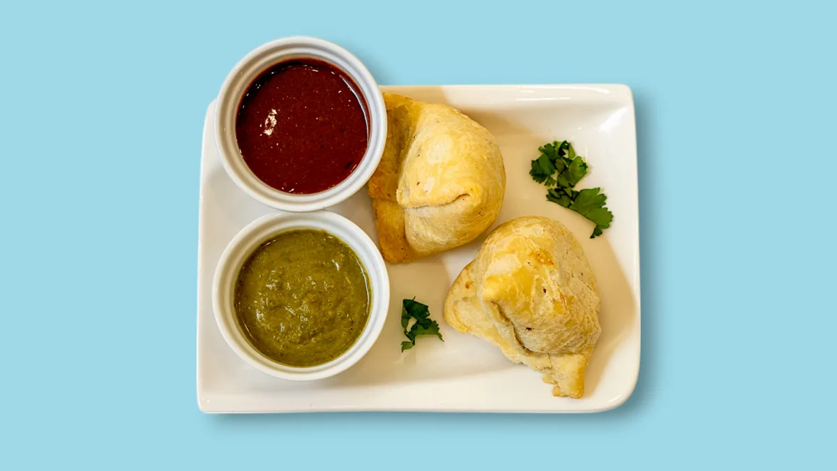 25. Vegetable Samosa