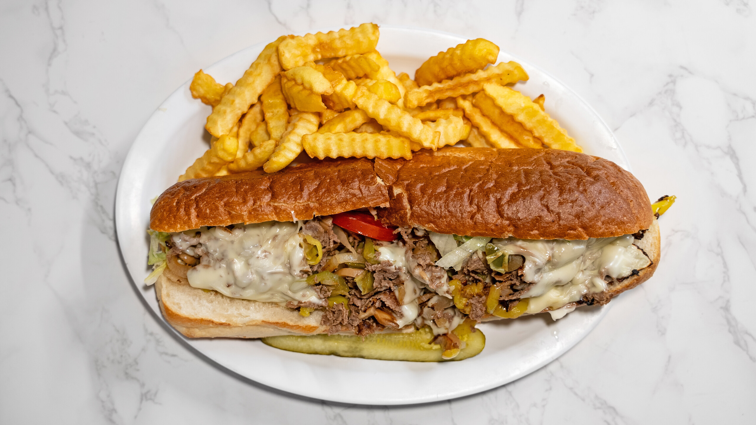 Cheesesteak or Chicken Cheesesteak