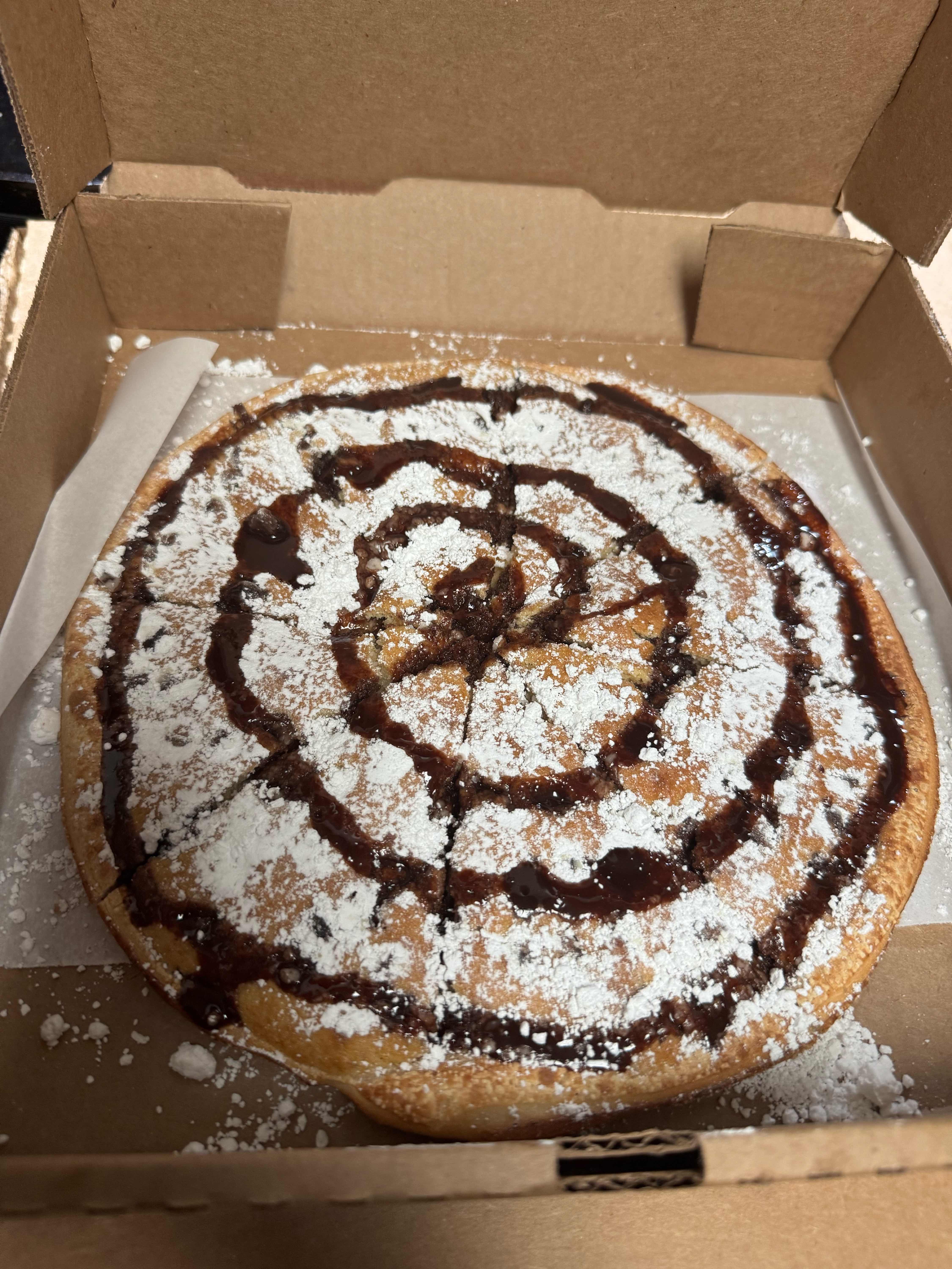 Chocolate Chip Pizza