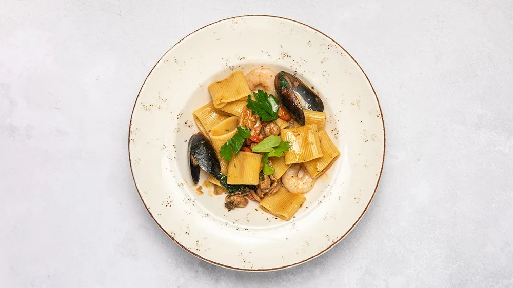 Paccheri Al Frutti Di Mare