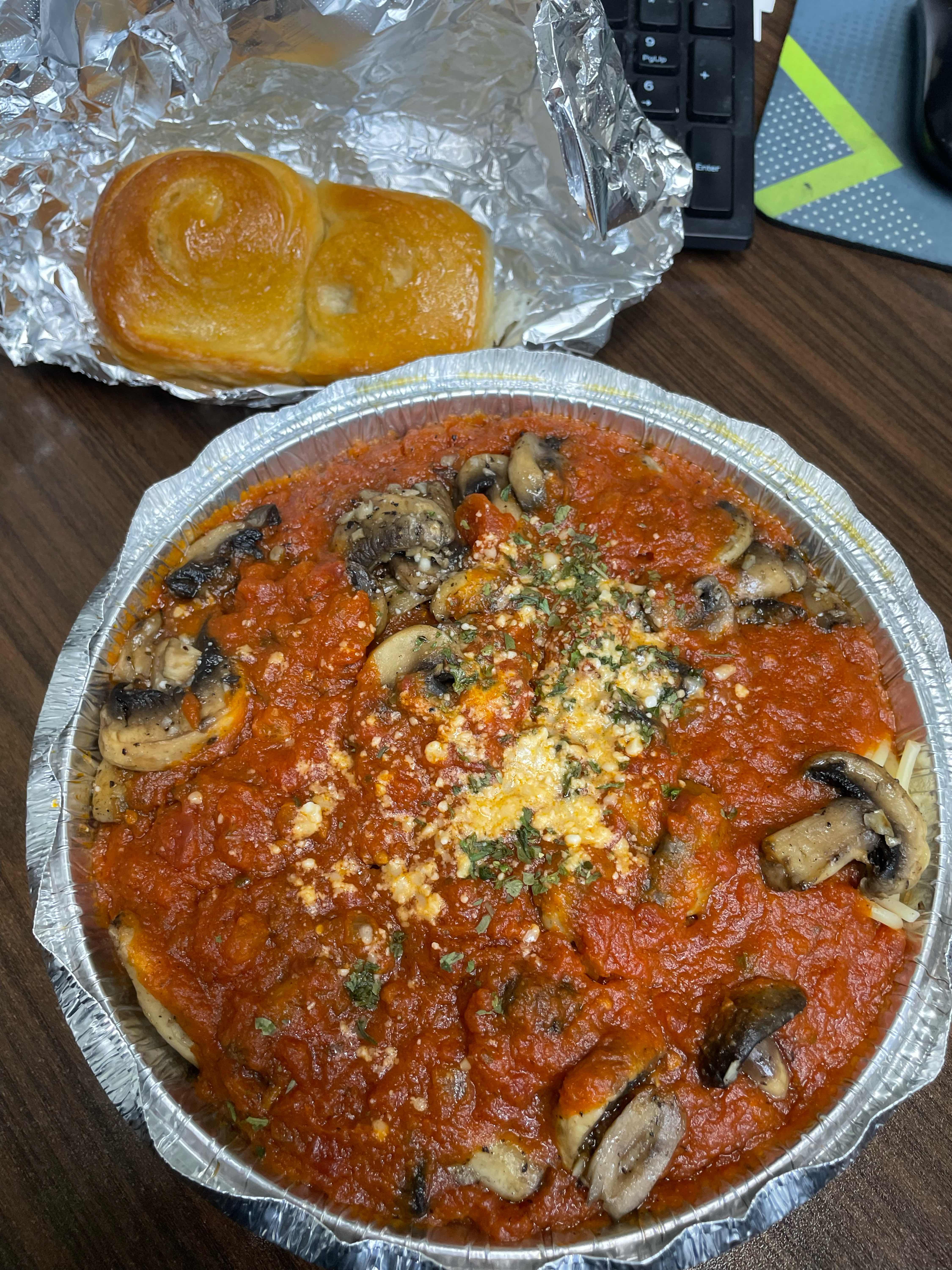 Spaghetti with Mushrooms