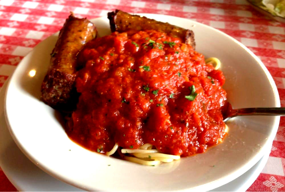 Spaghetti with Sausage