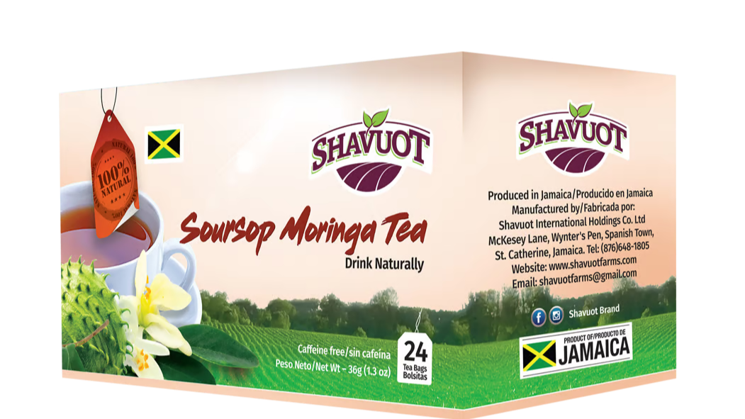 Soursop Moringa Tea
