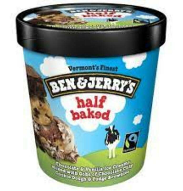 Ben and Jerry's Half Baked 16oz