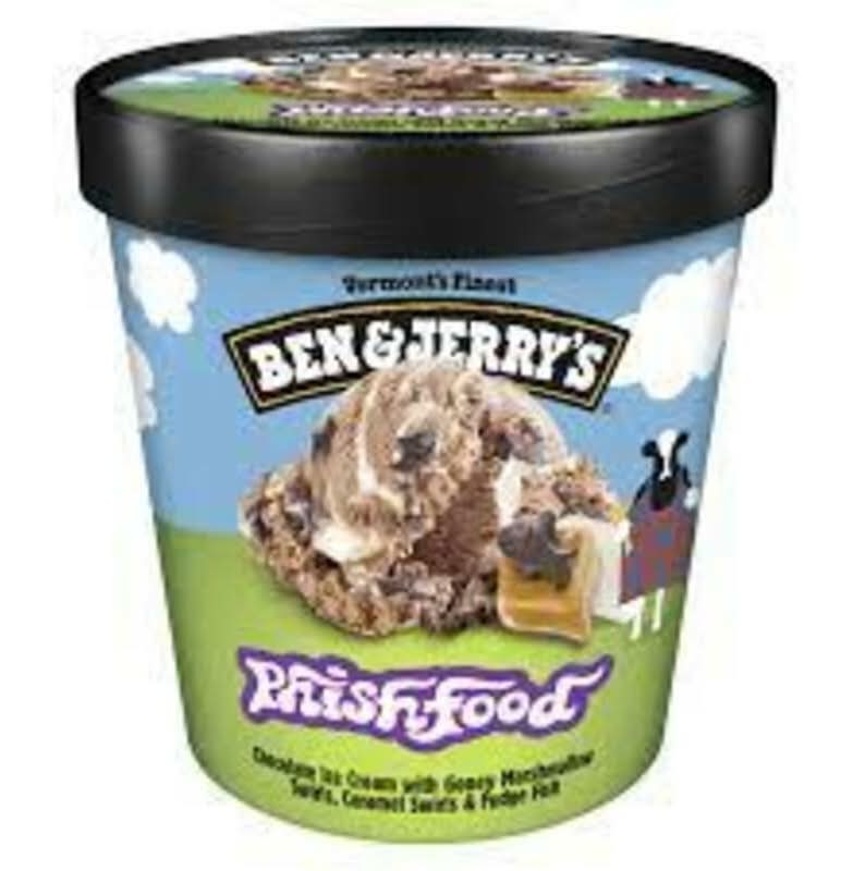 Ben and Jerry's Phish Food Pint