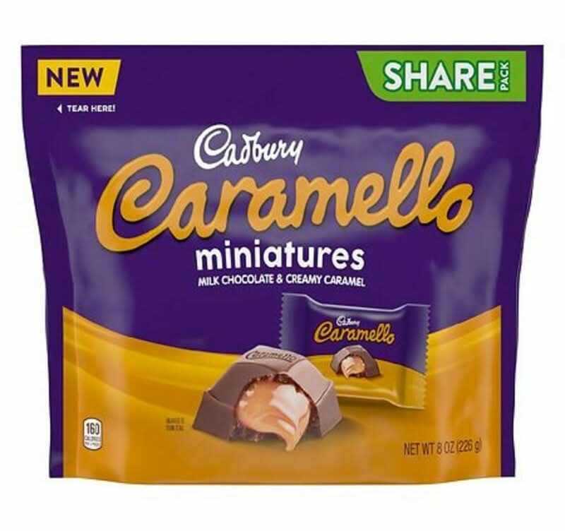 Cadbury Caramello Miniatures Caramel Share Pack 8oz