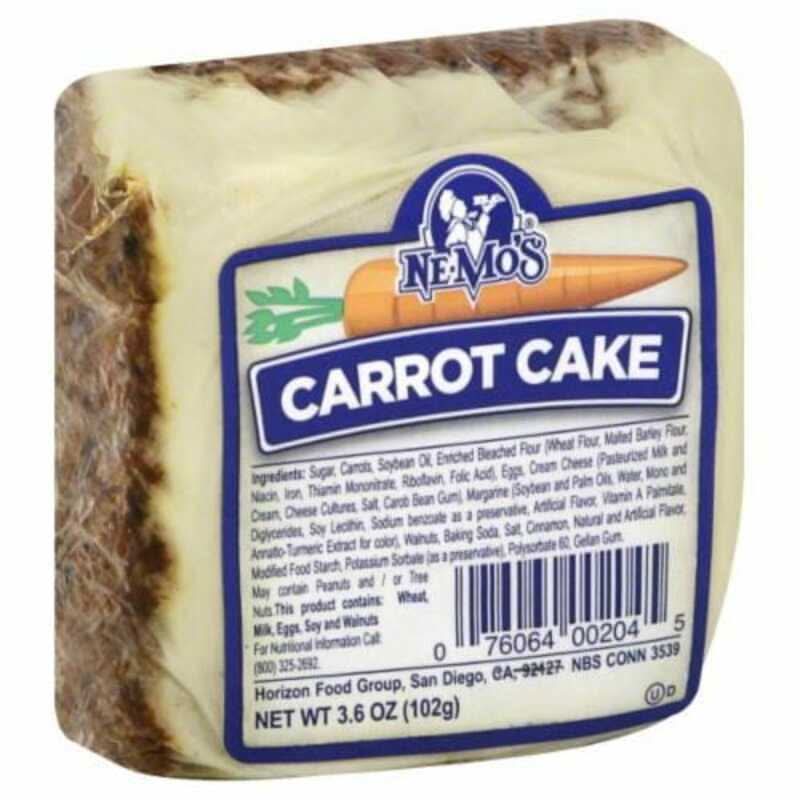 Nemos Cake Carrot 3oz