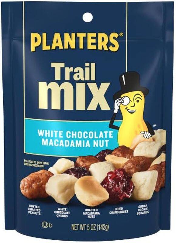 Planters Trail Mix White Chocolate Macadamia Nut 5oz
