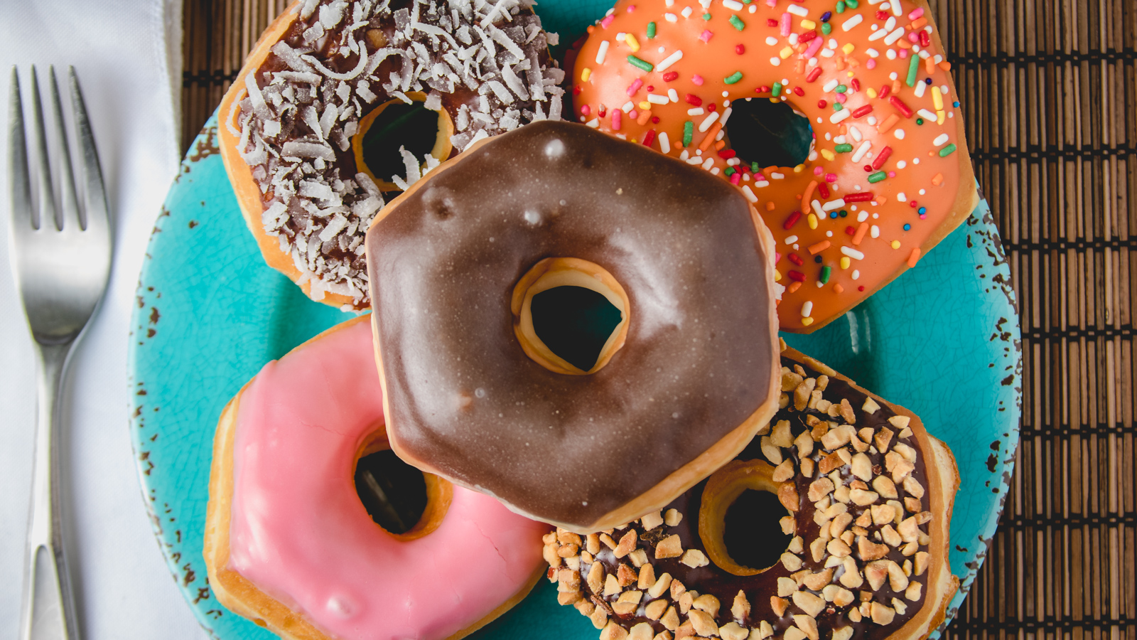 4 D. Iced Donut