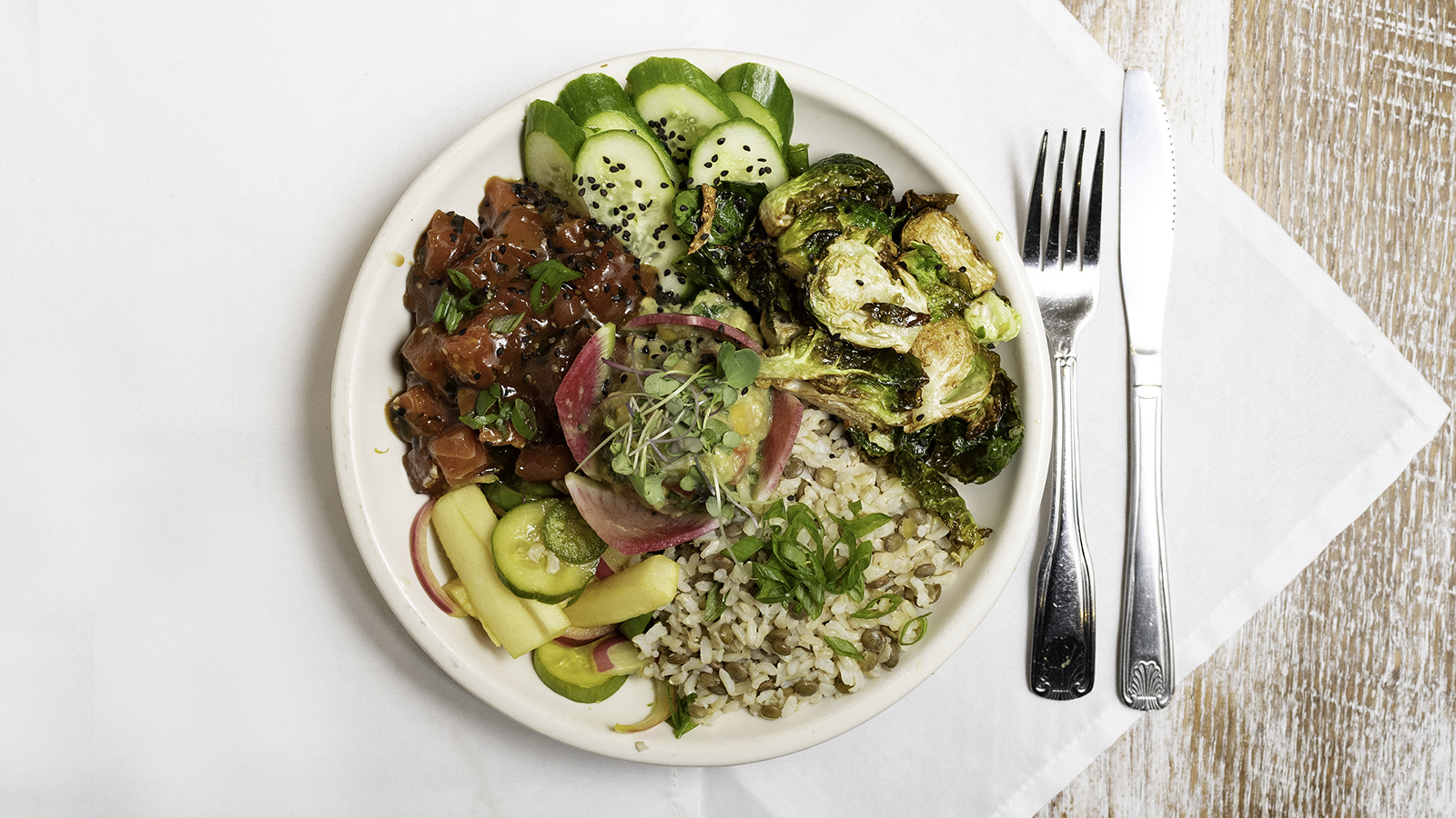 Ahi Tuna Poke Bowl