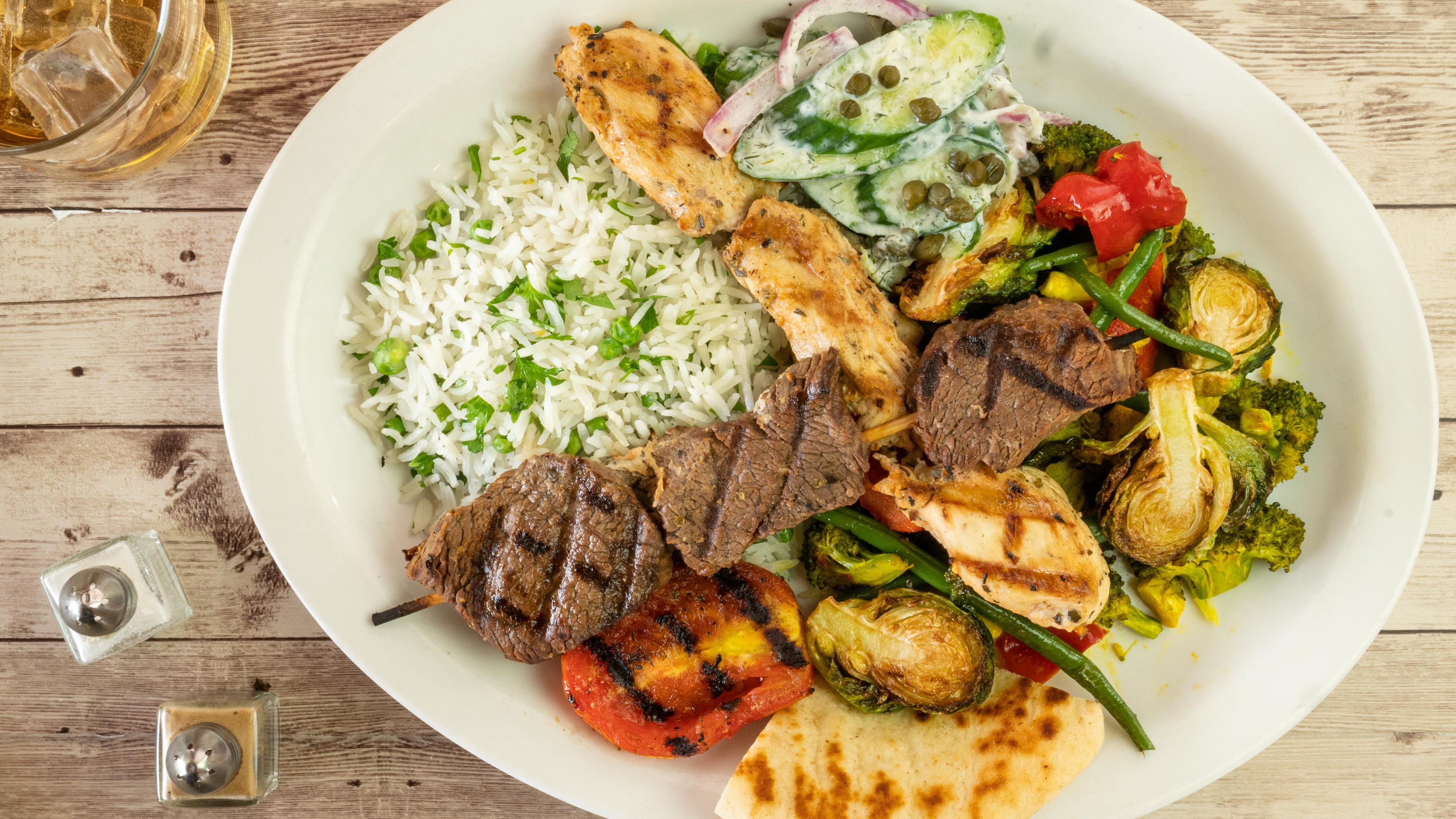 Local's Kabob Plate